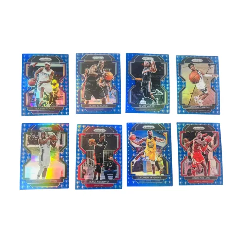 Панини Рондо Малон Малон Васселл Виггинс Адейбао 21 22 Призм 75-я годовщина Синий бриллиант Игрок Карточка Карта Access