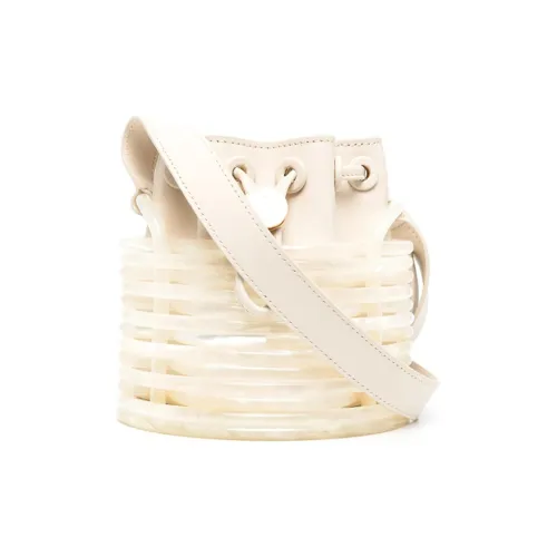 CULT GAIA Телячья кожа Сумка через плечо Сумка на плечо Женская Кремовая