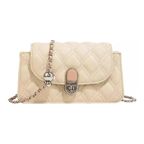 Jacoponnus Сумка через плечо из коровьей кожи Маленькая Женская Абрикосовая и Розовая