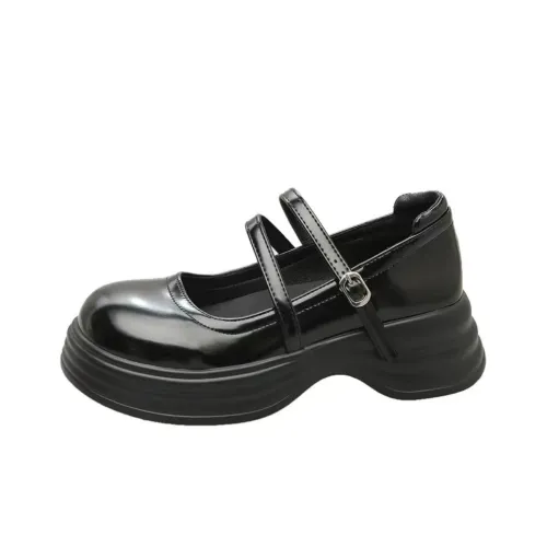 Xingdiman Грубый каблук Мэри Джейн Женские туфли