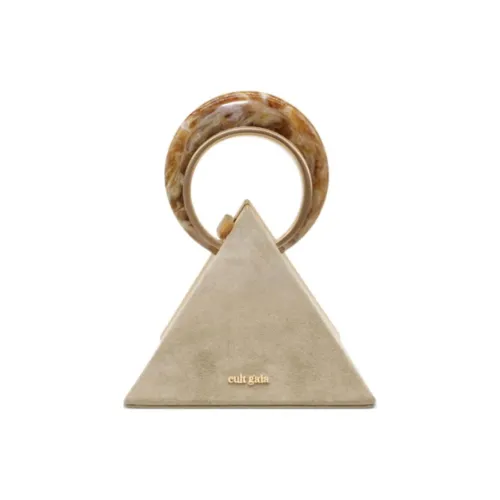 CULT GAIA Нубук Кожа Сумка Мини Женская Тауповая