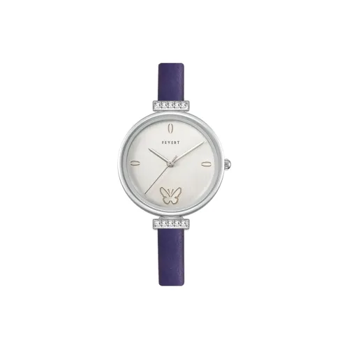 FEYERT Коробка включена с Greeting Card Writing Service кварцевый механизм кожаный ремешок часы женские белый циферблат