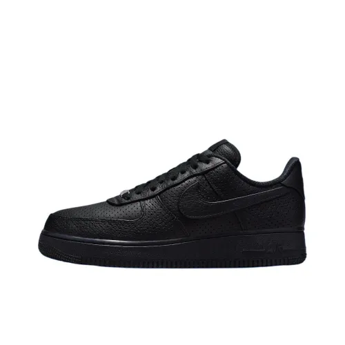Nike Air FORCE 1 Скейтборд Кроссовки Низкие Черные Унисекс