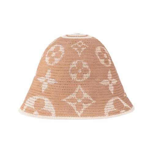 LOUIS VUITTON Хлопок Шапки и Кепки Женские Светлый Умбра