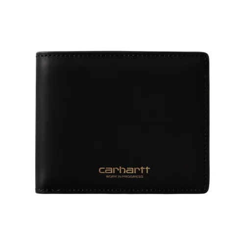 Carhartt WIP Кошелек из коровьей кожи стандартный унисекс черный