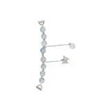 Кракелюр Жемчужно-голубой Бабочка