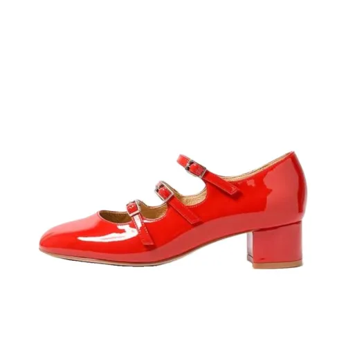 STEVE MADDEN Mary Jane Shoes Женские Red