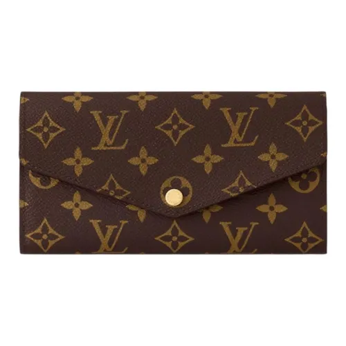 LOUIS VUITTON Sarah Кошелек из коровьей кожи женский розовый красный