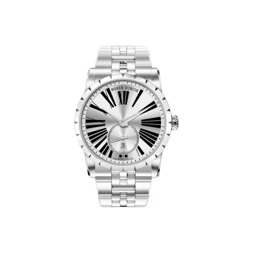 Roger Dubuis Автоматический Механический Механизм Мужские Часы Kings Series 42 мм Серебряные