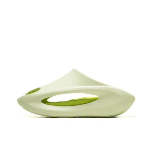 LiNing Yun You Slay Slip-resistant Abrasion-resistant Слипоны Unisex Light Фруктовый зеленый