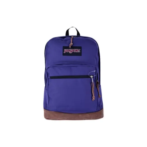 JanSport Полиэстер Рюкзак Средний Унисекс Георгин Фиолетовый