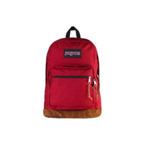 Jansport Полиэстер Рюкзак Средний Женский Арбузно-Красный
