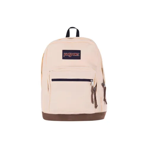 JanSport Полиэстер Рюкзак Средний Женский Розовый Персик