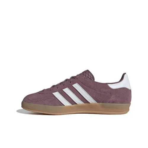 Adidas Originals Gazelle Low Топ Скейтборд Кроссовки Женские Красный Коричневый