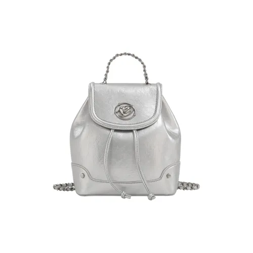 AILUXI ПУ (полиуретан) Рюкзак Стандартный Женский Лунный Светлый