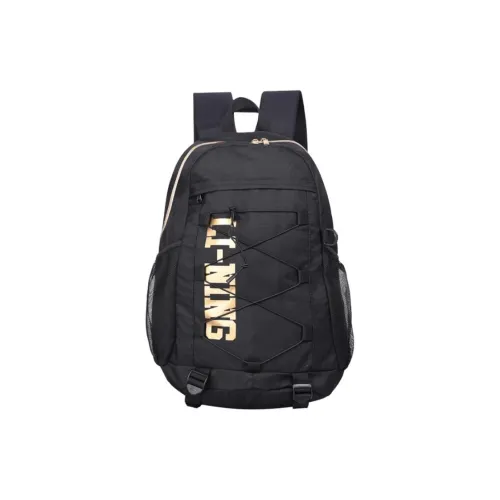 Лайнер Полиэстер Рюкзак Стандартный Унисекс Черный Золото