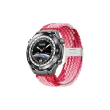 Вязаные ткани, ремешок с пряжкой [Клубничный красный]