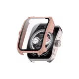 Совместимость с OP Watch 4 Pro, PC, закаленное стекло для защиты экрана, чехол - розово-вишневый