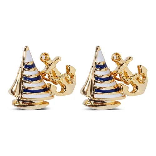 WILLIAM MILTON Латунь, Эмаль Запонки Мужские