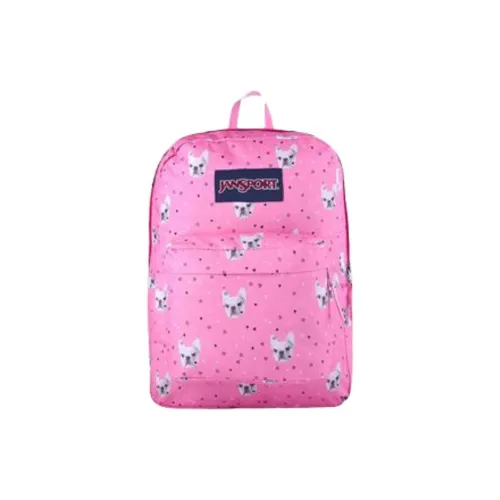JanSport Полиэстер Рюкзак Средний Женский Розовый