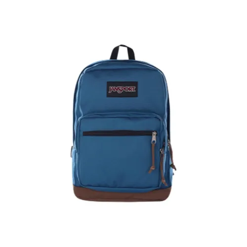 JanSport Полиэстер Рюкзак Средний Унисекс Холодный Синий