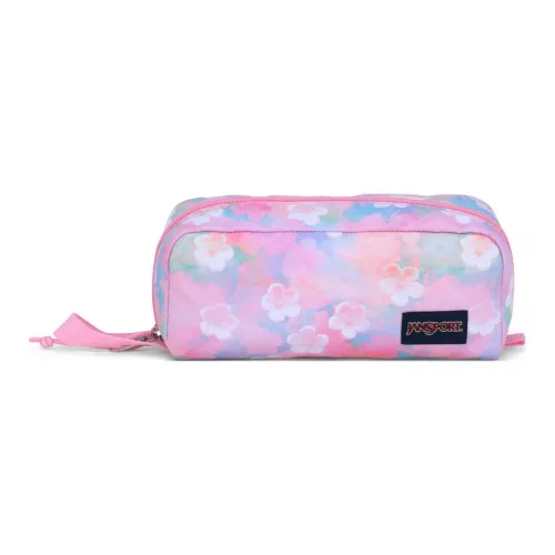 JanSport Полиэстер Хранение Сумка Makeup Bag Унисекс Неон Daisy