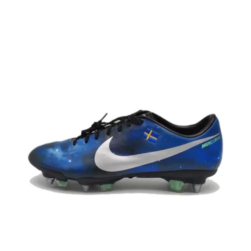 Nike Mercurial Vapor 9 SG Мягкая трава Природная трава Противоскользящие Устойчивые к истиранию Футбольные бутсы Мужской Синий