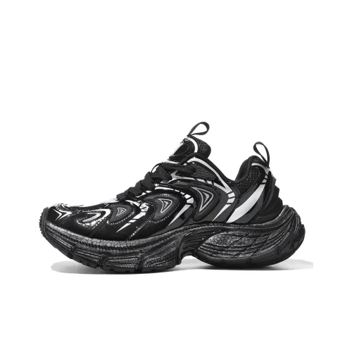 REPUSEN Противоскользящий Устойчивый к истиранию Дышащий Увеличивающий высоту Низкий верх Повседневный Мужской