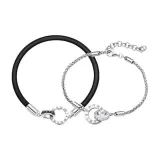 Комплект из 2 пар браслетов, соединенных друг с другом