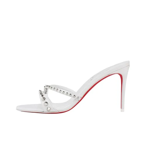 CL Слипоны 8,5 см Женские Белые