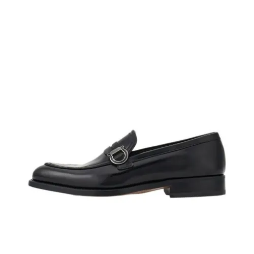 Ferragamo Gancini Туфли Низкие Черные Мужские