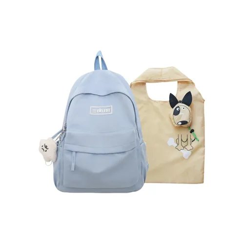 WHEELY BABY + Нейлоновый рюкзак стандартный женский черный белый синий зеленый хаки