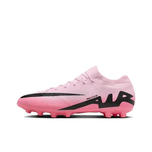 Nike Mercurial Vapor 15 HG Твердый Ground Футбольные бутсы Унисекс Розовый черный