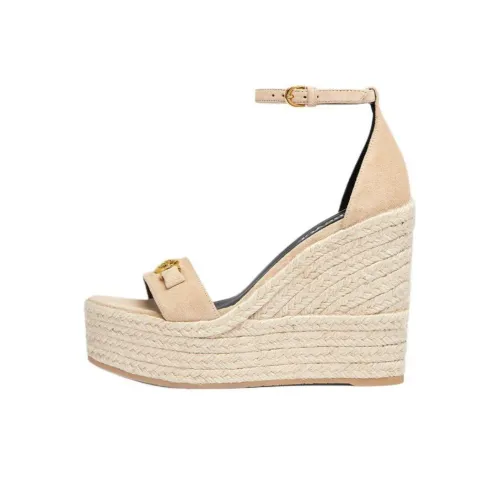 VERSACE Medusa '95 One Ремешок Сандалии 12 см Женские Бежевые