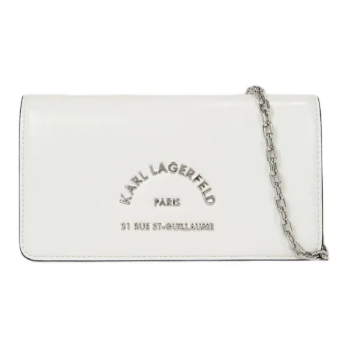 KARL LAGERFELD Кожа Ручная Сумка на плечо Женская Белая