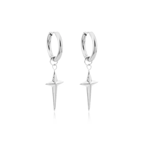 Серьги LuluCanaan из титанового стального сплава унисекс