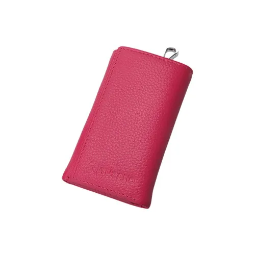 TUCANO Кошелек из коровьей кожи держатель для карт Key Pouch унисекс черный розовый розово-красный кофейный