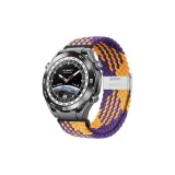 Плетеная пряжка - ремень [Z Цветочный Фиолетовый Золотой]