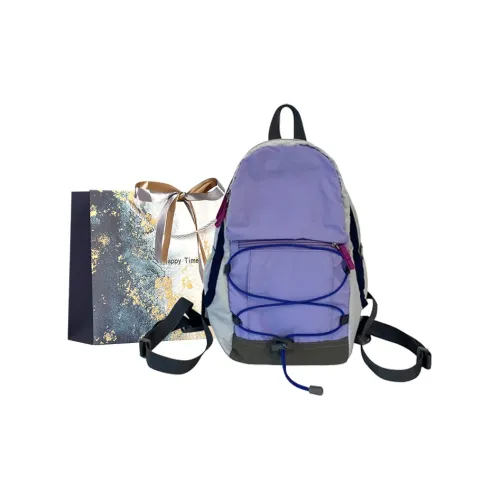 Iman's House Нейлоновый Рюкзак Стандартный Унисекс Фиолетовый Белый Зеленый Фиолетовый Черный