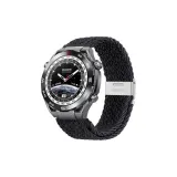 Плетеный ремешок с пряжкой [Курума графитовый]