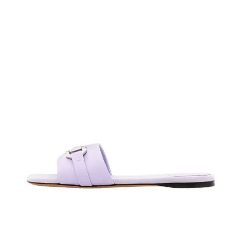 Ferragamo Gancini Слипоны Женские Фиолетовые