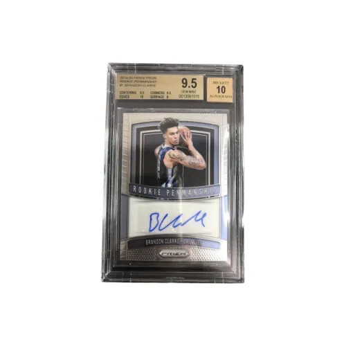 PANINI 2019 20 Prizm Grizzlies Starters Brandon Clark Фирменная карта Звезда Карта Сертифицированные карточки 1 шт