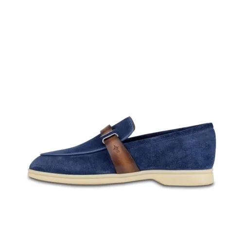 MAISON CORTHAY Лоферы Blue Men's