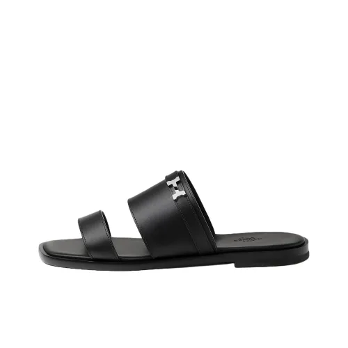 HERMES Слипоны Мужской Черный