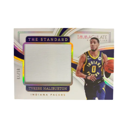 PANINI 2022 23 IMM Tyrese Haliburton Haliburton 85 99 Большой Window Jersey Star Card Карта Product