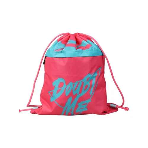 Лайнер Polyester Спортивный Gym Сумка Сумка для хранения Баскетбольная сумка Рюкзак Унисекс Розовый