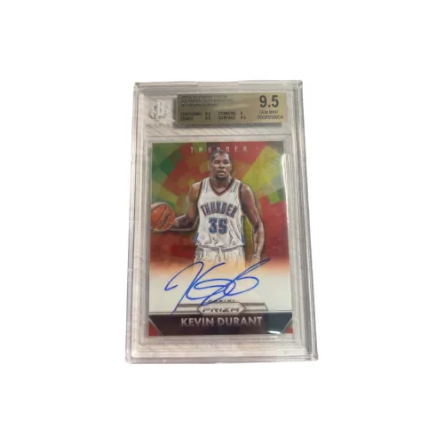 PANINI 15 16 Thunder PZ Кевин Дюрант BGS 9,5 Подписанная Игровая Карта Карта Условия Прошла Сертифицированные Карты 1 Упаковка