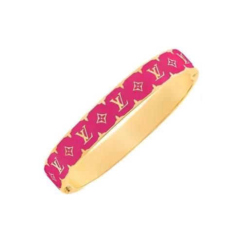 LOUIS VUITTON Металл Браслеты Унисекс Розовый Красный