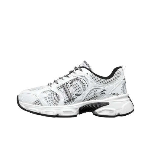 DIOR Chrono массивные кроссовки Low Top Белые Женские