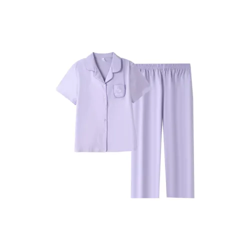 Fun Rabbit Пижамный комплект женский светло-фиолетовый